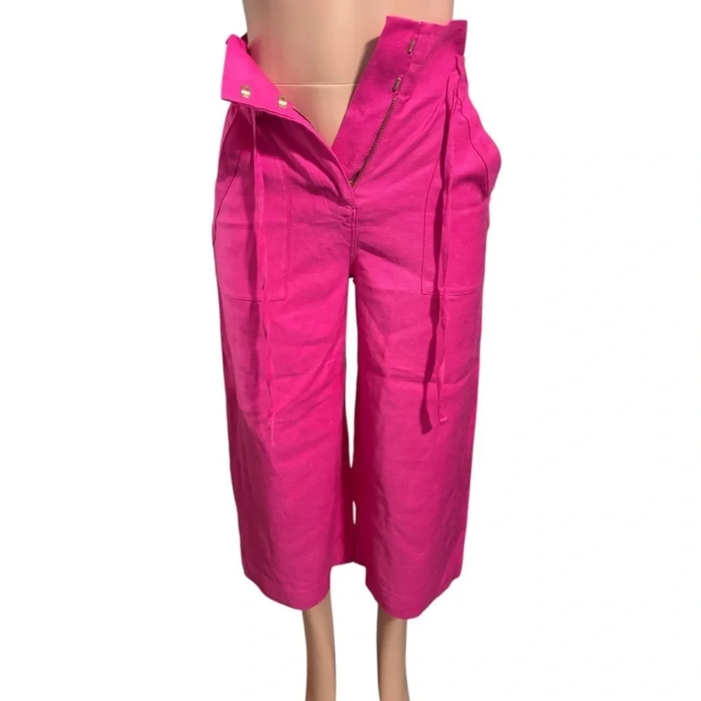 SÈZANE Women’s Pink Wide Leg Trousers